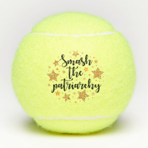 Zerschlagen Sie das Patriarchat! Tennisbälle