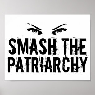 Zerschlagt den Patriarchat Feminist Poster