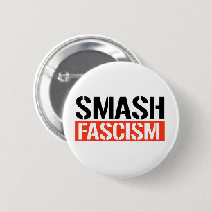 Zerschlagung des Faschismus Button