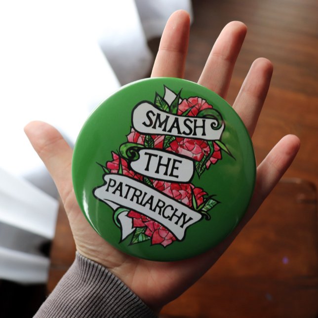 Zerschlagung des Patriarchats Button (Von Creator hochgeladen)