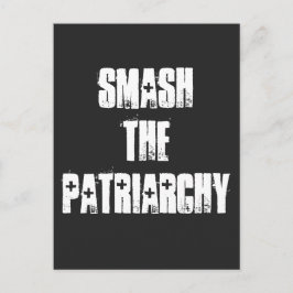 Zerschlagung des Patriarchats Postkarte