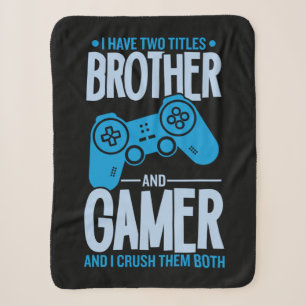 Zerschlagung von zwei Titeln Bruder und Gamer Sherpadecke