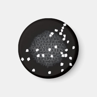 Zerschmettertes Puzzle-Muster Küchenmagnet Magnet