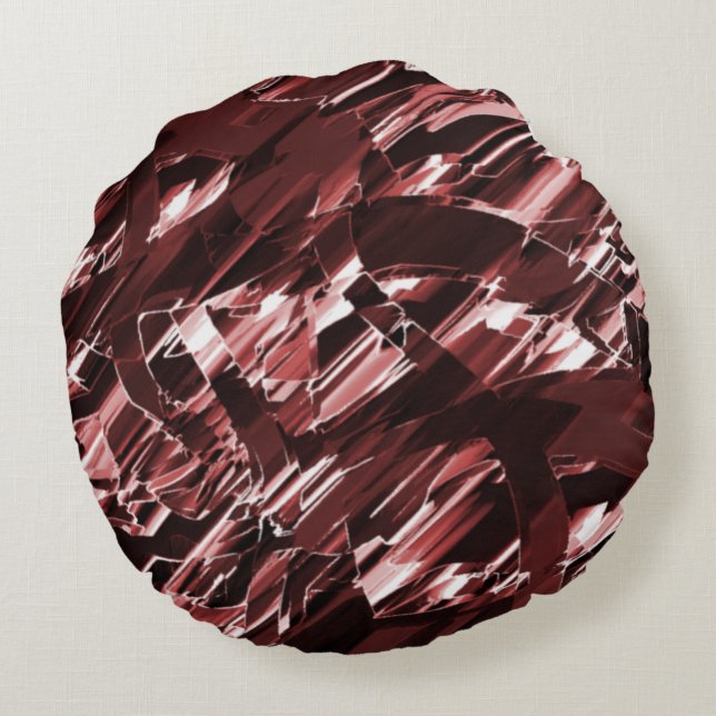 Zersetzung von gerissenen oder schlecht geschnitte rundes kissen (Rückseite)