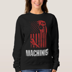 Zerspanungsmechaniker Maschinenbediener Zerspanung Sweatshirt