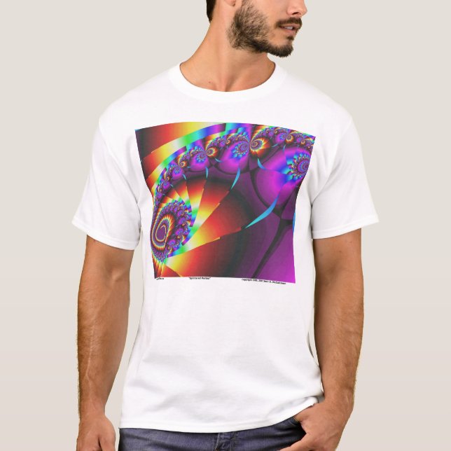 Zersplitterte Turbulenz T-Shirt (Vorderseite)