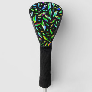 Zersplittertes Farbgrün Golf Headcover