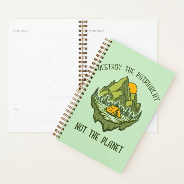 Zerstöre das Patriarchat nicht den Planeten Planer (Anzeige)
