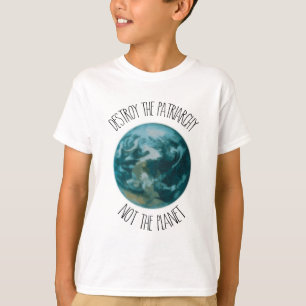 Zerstöre den Patriarchat-Feministen T-Shirt