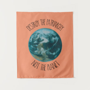 Zerstöre den Patriarchat-Feministen Wandteppich