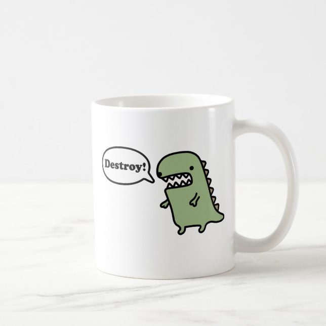 Zerstören Sie! Kaffeetasse (Rechts)