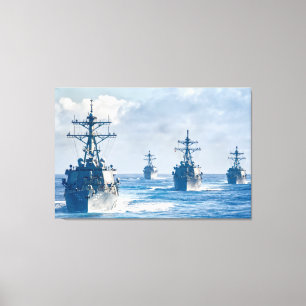 ZERSTÖRER - DDG-59 32x48 Leinwanddruck