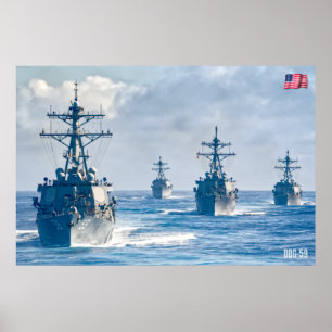 ZERSTÖRER - DDG-59 POSTER