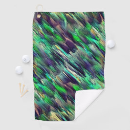 Zerstörte virtuelle Stalaktien oder Bildlagen Golfhandtuch