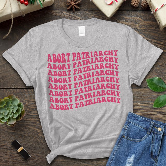 Zerstörung des Patriarchats, feministischer Zitat, T-Shirt (Von Creator hochgeladen)