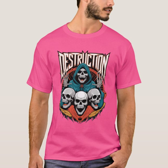 "Zerstörung" T-Shirt (Vorderseite)