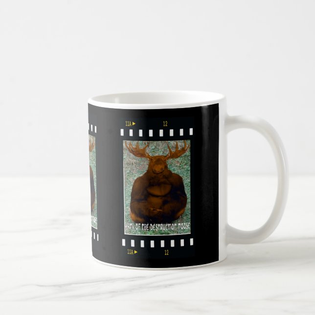 Zerstörungs-Elch-Tasse Kaffeetasse (Rechts)
