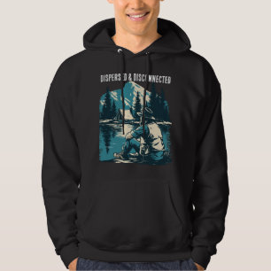 Zerstreut & Abgekoppelt Vintage Bergcampen Hoodie