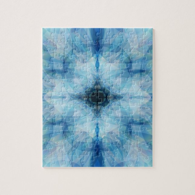 Zerstreute Blumenblätter Puzzle (Vertikal)