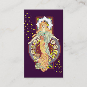 Zerstreute Stern-Visitenkarte Visitenkarte