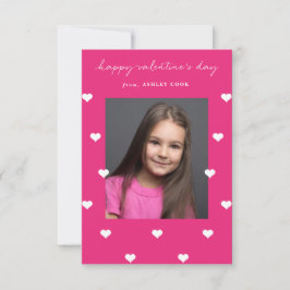 Zerstreuter Herzen Klassenzimmer-Valentinsgruß Einladung