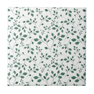 Zerstreutes Aquarell-nahtloses mit Blumenmuster Fliese