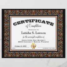 Zertifikat für afrikanische Farbmatte CMC1-Grenze