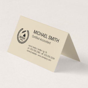 Zertifikat   Öffentliches Notar-Logo