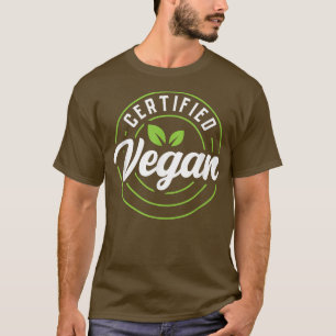 Zertifiziert Vegan mit Veggies Gewürzvegetation T-Shirt