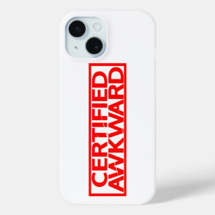 Zertifizierte Awkward-Briefmarke Case-Mate iPhone Hülle