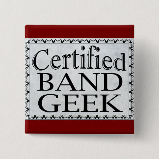 Zertifizierte Band Geek Button