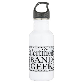 Zertifizierte Band Geek Trinkflasche