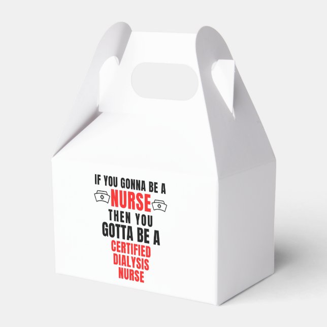 ZERTIFIZIERTE DIALYSE-KRANKHEIT GESCHENKSCHACHTEL (Vorderseite)