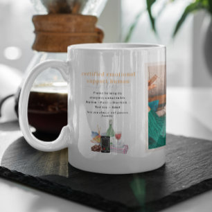 Zertifizierte emotionale Unterstützung   Friends F Kaffeetasse