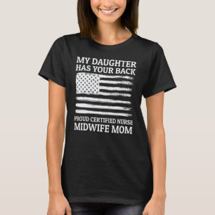 Zertifizierte Hebamme Mutter Bekleidung Mütter D T-Shirt