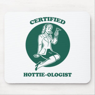 Zertifizierte Hottie-ologin Mousepad