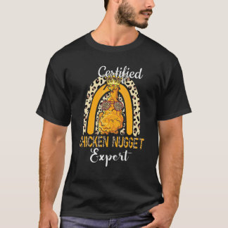 Zertifizierte Hühner-Nugget-Experten-Nugget-Sonnen T-Shirt