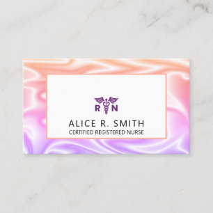 Zertifizierte Krankenpflegeausbildung Visitenkarte