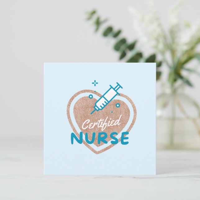 Zertifizierte Krankenversicherung (Stehend Vorderseite)