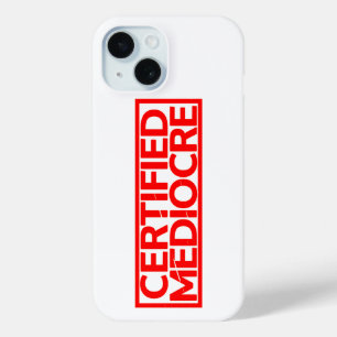 Zertifizierte Mediocre-Briefmarke Case-Mate iPhone Hülle