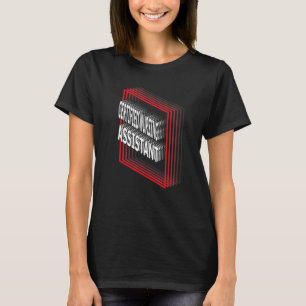 Zertifizierte Pflegehelfer-Stellenbezeichnung Würd T-Shirt