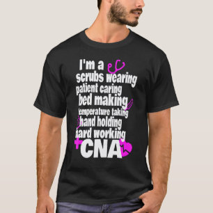 Zertifizierte Pflegehelferin Cna Krankenschwester T-Shirt