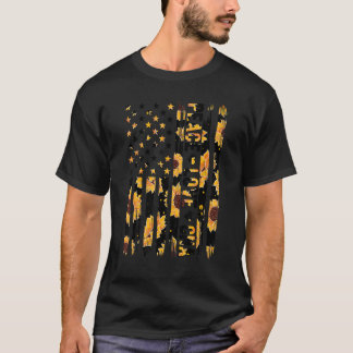 Zertifizierte Pflegehelferin US-Flagge CNA Kranken T-Shirt