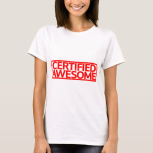 Zertifizierte Phantastische Briefmarke T-Shirt