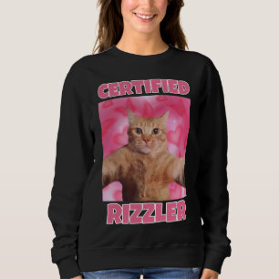 Zertifizierte RIZZLER Katzenemmerinnen Sweatshirt