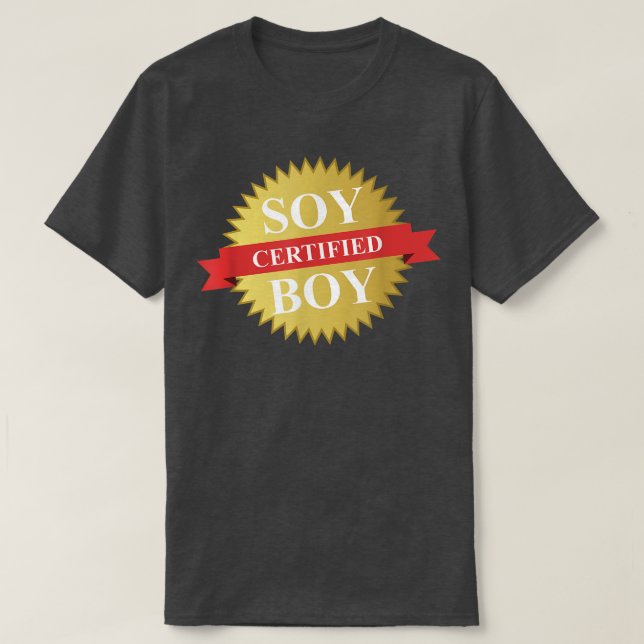 ZERTIFIZIERTE SOY BOY Funny Simp T-Shirt (Design vorne)