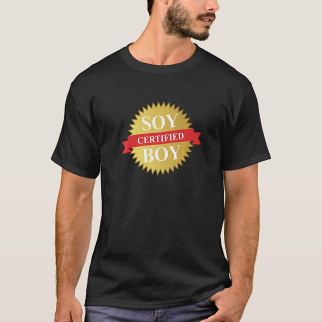 ZERTIFIZIERTE SOY BOY Simp T-Shirt (Vorderseite)