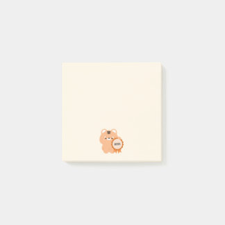 Zertifizierter ausgebrannter Tiger Post-it Klebezettel