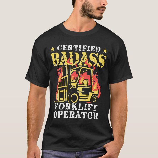 zertifizierter Badass-Stapler T-Shirt (Vorderseite)