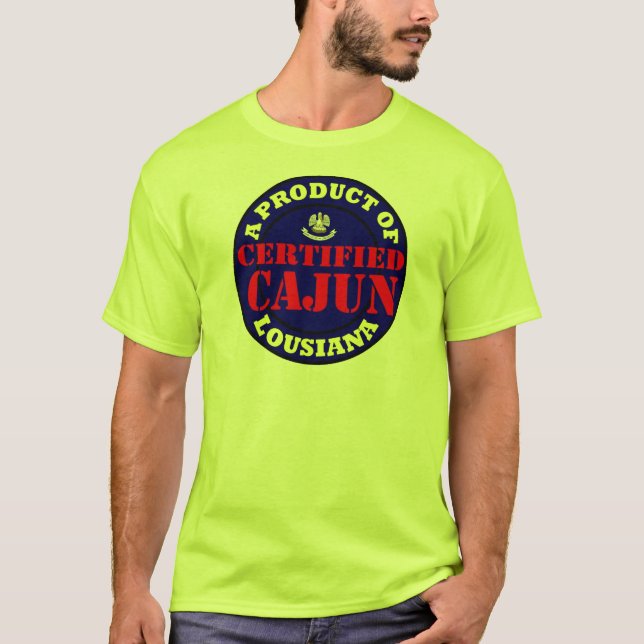 ZERTIFIZIERTER CAJUN T-Shirt (Vorderseite)